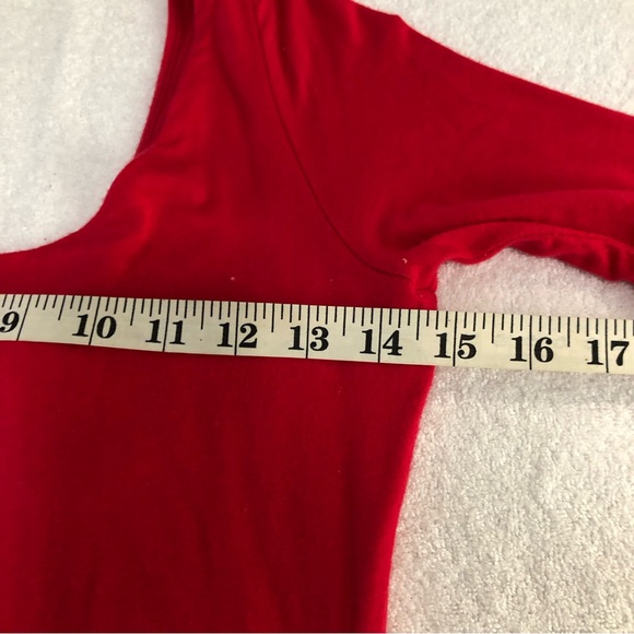 Sopranos Stretchy Bodycon Red dress Size M - Picture 8 of 10